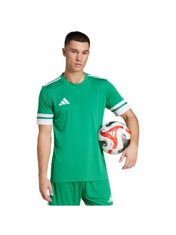 adidas Squadra 25 vyriški marškiniai žali-balta JN7485