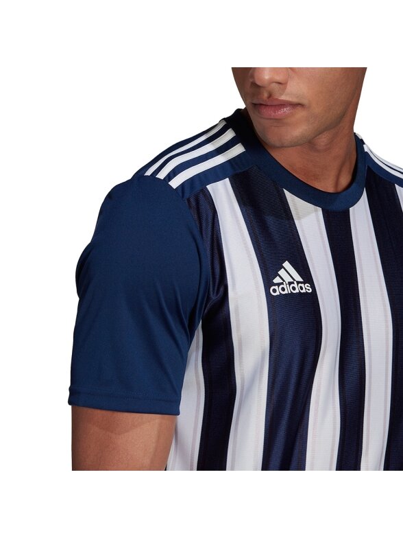 Vyriški marškinėliai Adidas Striped 21 Jersey, tamsiai mėlyni GN5847 2 Vyriški marškinėliai Adidas Striped 21 Jersey, tamsiai mėlyni GN5847 2