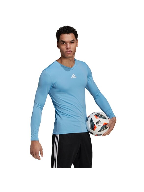 Vyriškas adidas Team Base Tee šviesiai mėlynas GN7507 Vyriškas adidas Team Base Tee šviesiai mėlynas GN7507