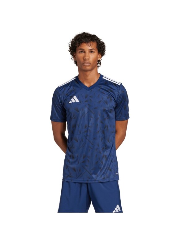 Adidas Team Icon 25 Jersey vyriška futbolo marškinėliai tamsiai mėlyni JG3556 4 Adidas Team Icon 25 Jersey vyriška futbolo marškinėliai tamsiai mėlyni JG3556 4