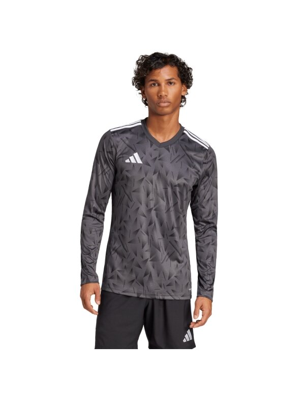 Adidas Team Icon 25 Jersey Long Sleeve vyriški marškinėliai pilki JH3334 Adidas Team Icon 25 Jersey Long Sleeve vyriški marškinėliai pilki JH3334