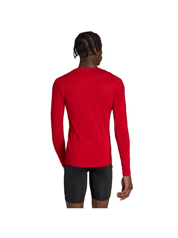 Vyriški adidas Techfit Aeroready marškinėliai ilgomis rankovėmis raudoni HP0639 1