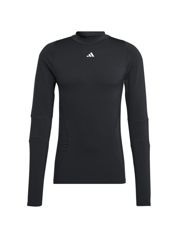 Adidas Techfit COLD.RDY vyriški marškinėliai ilgomis rankovėmis juodi IA1131 Adidas Techfit COLD.RDY vyriški marškinėliai ilgomis rankovėmis juodi IA1131