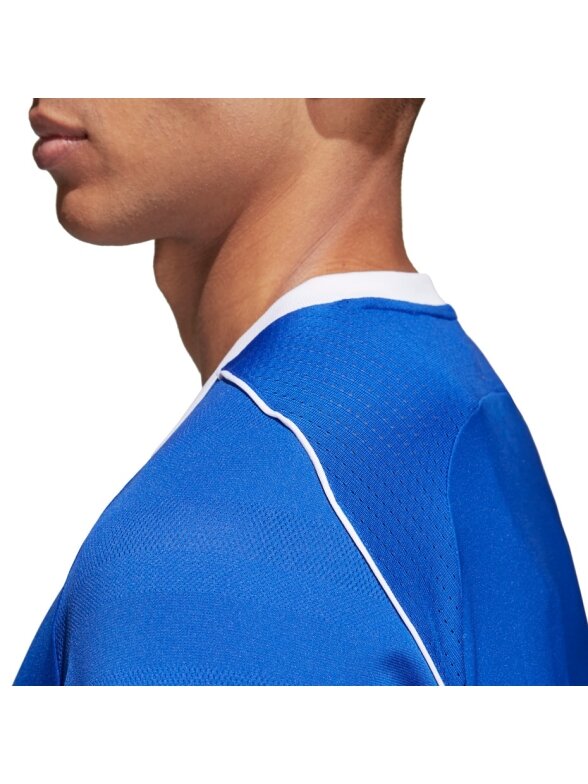 Adidas Tiro 17 Jersey marškinėliai vyrams mėlyni BK5439 3 Adidas Tiro 17 Jersey marškinėliai vyrams mėlyni BK5439 3