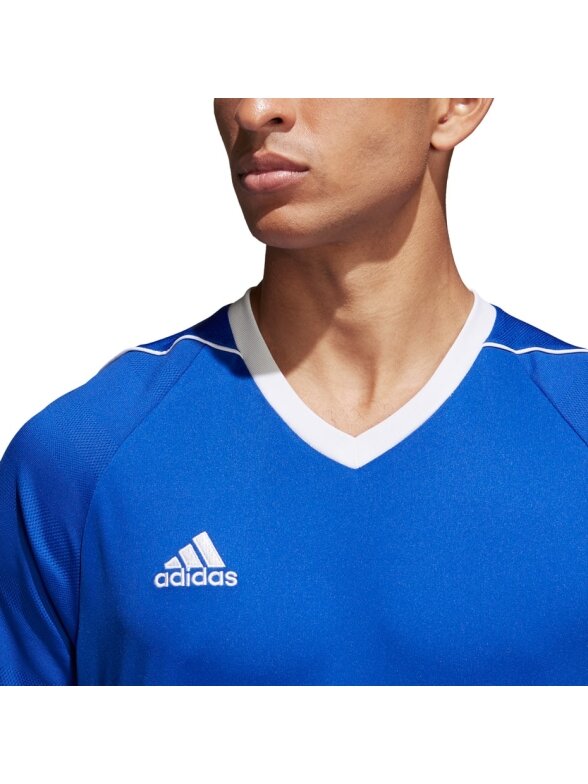 Adidas Tiro 17 Jersey marškinėliai vyrams mėlyni BK5439 4