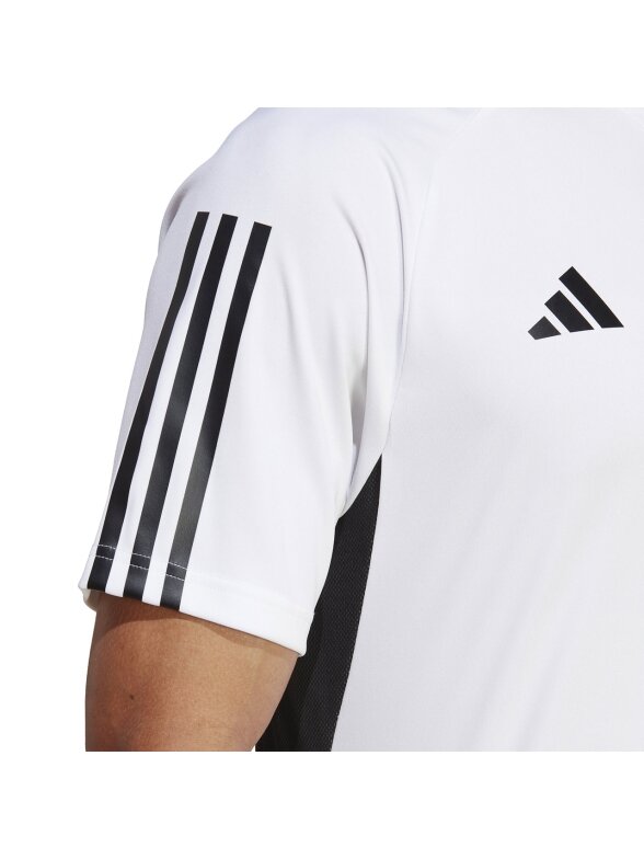 Vyriškas adidas Tiro 23 Competition Jersey baltas ir juodas IC4565 5 Vyriškas adidas Tiro 23 Competition Jersey baltas ir juodas IC4565 5