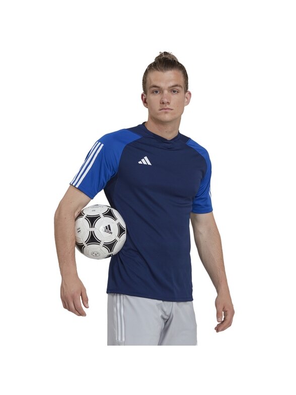 Vyriški marškinėliai Adidas Tiro 23 Competition Jersey, tamsiai mėlyna HK7637 3 Vyriški marškinėliai Adidas Tiro 23 Competition Jersey, tamsiai mėlyna HK7637 3