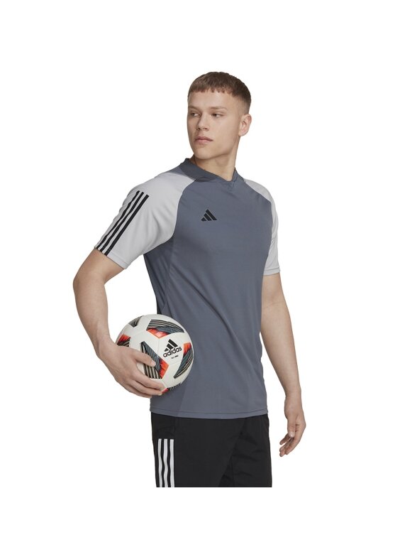 Vyriški marškinėliai Adidas Tiro 23 Competition Jersey pilkos spalvos HP1906 4 Vyriški marškinėliai Adidas Tiro 23 Competition Jersey pilkos spalvos HP1906 4