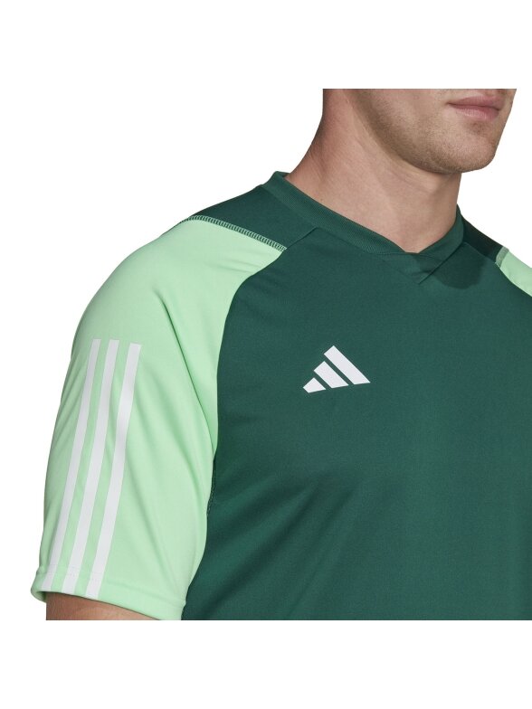Vyriški marškinėliai adidas Tiro 23 Competition Jersey green HU1297 6
