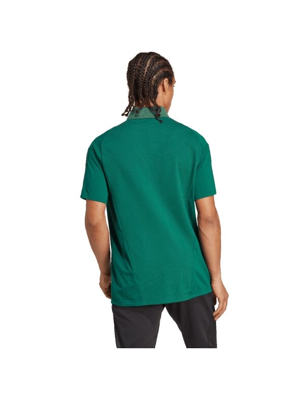 Adidas Tiro 23 Competition Polo vyriški marškinėliai, žali HU1345 1