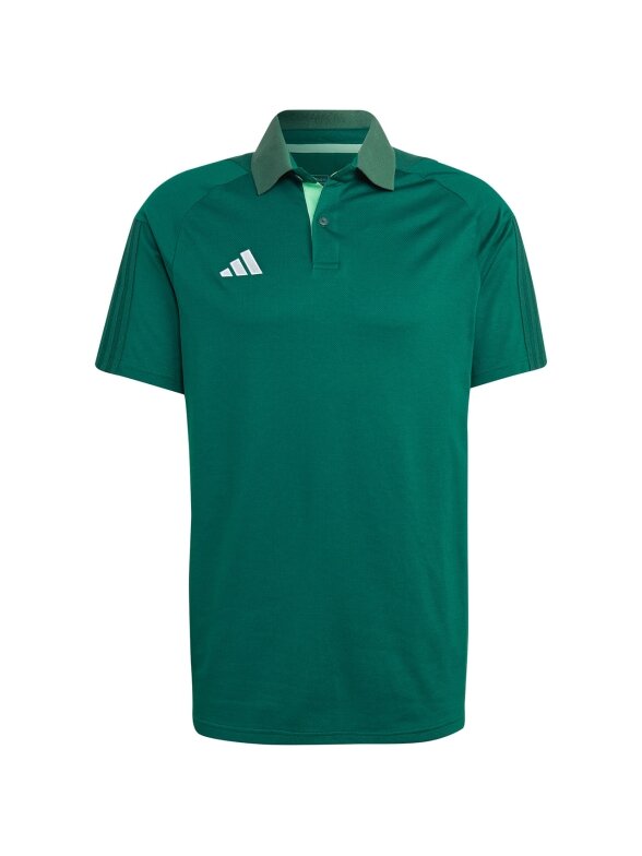 Adidas Tiro 23 Competition Polo vyriški marškinėliai, žali HU1345