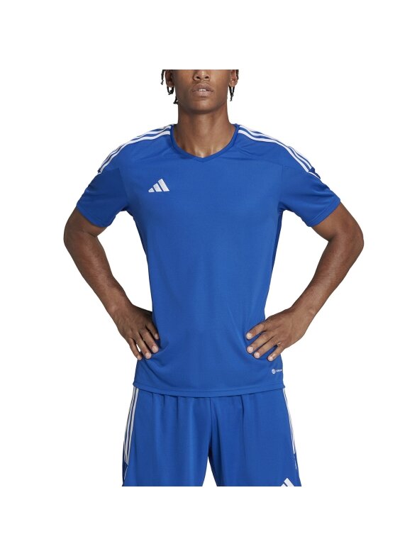 Vyriški adidas Tiro 23 League Jersey mėlyni HR4611 2 Vyriški adidas Tiro 23 League Jersey mėlyni HR4611 2