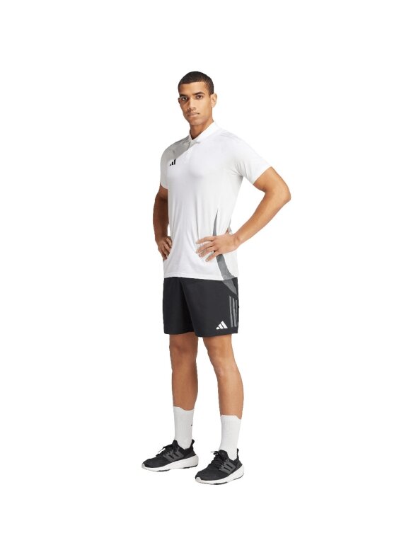 Adidas Tiro 24 Competition Polo vyriški marškinėliai, balti IR7565 3