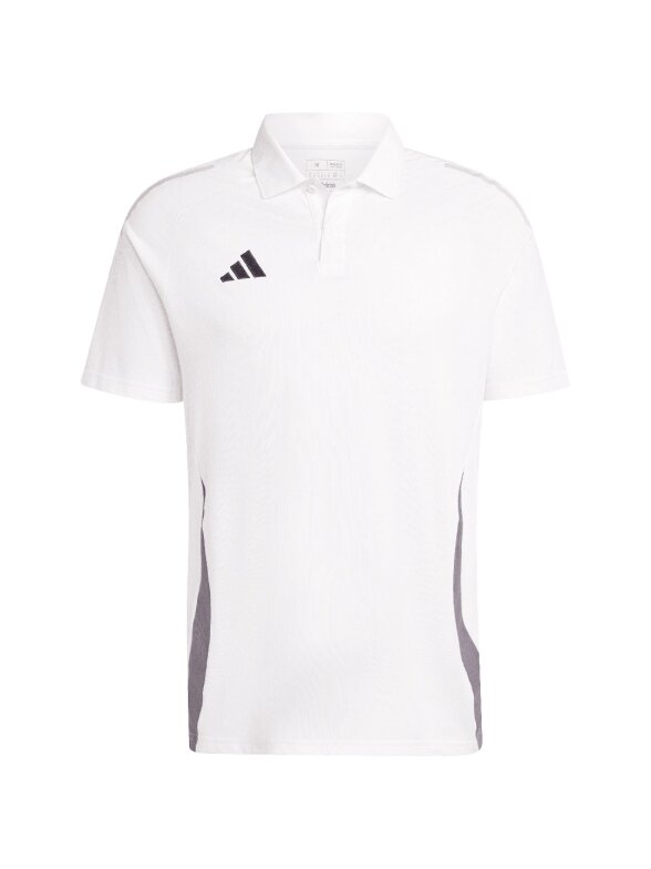 Adidas Tiro 24 Competition Polo vyriški marškinėliai, balti IR7565