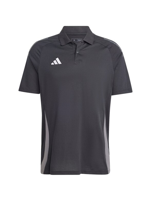 Adidas Tiro 24 Competition Polo vyriški marškinėliai, juodi IJ8344