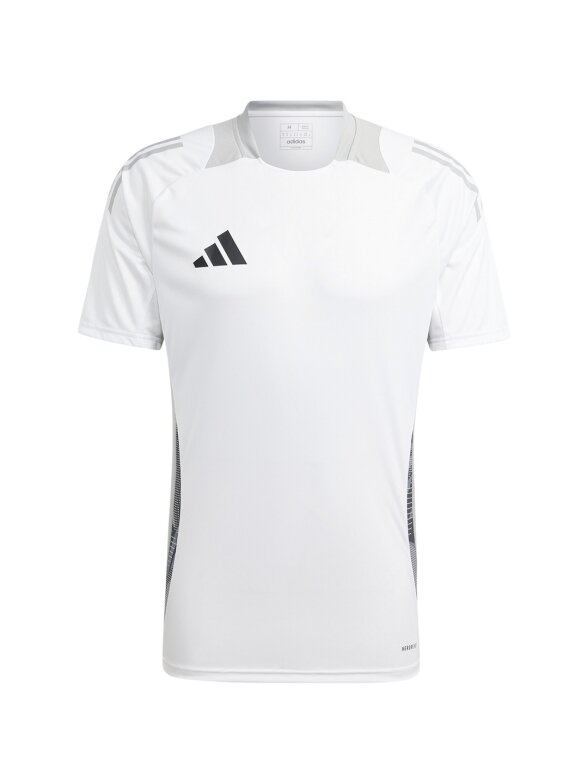 Adidas Tiro 24 Competition Training vyriški marškinėliai balti IS1660 Adidas Tiro 24 Competition Training vyriški marškinėliai balti IS1660