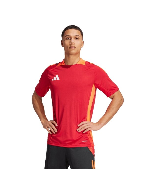 Adidas Tiro 24 Competition Training vyriški marškinėliai raudoni IS1658 2 Adidas Tiro 24 Competition Training vyriški marškinėliai raudoni IS1658 2