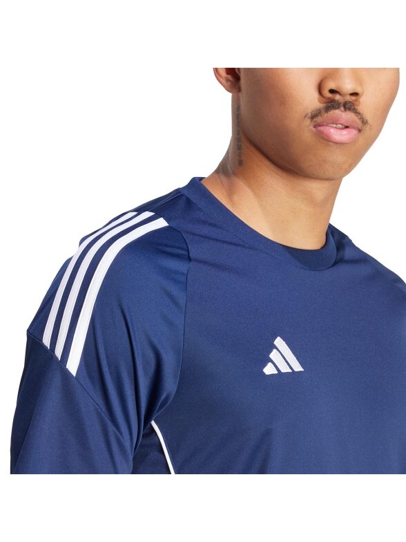 Vyriški marškinėliai adidas Tiro 24 Jersey, tamsiai mėlyni IS1018 4 Vyriški marškinėliai adidas Tiro 24 Jersey, tamsiai mėlyni IS1018 4