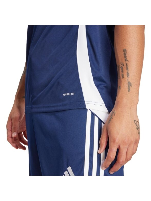 Vyriški marškinėliai adidas Tiro 24 Jersey, tamsiai mėlyni IS1018 5