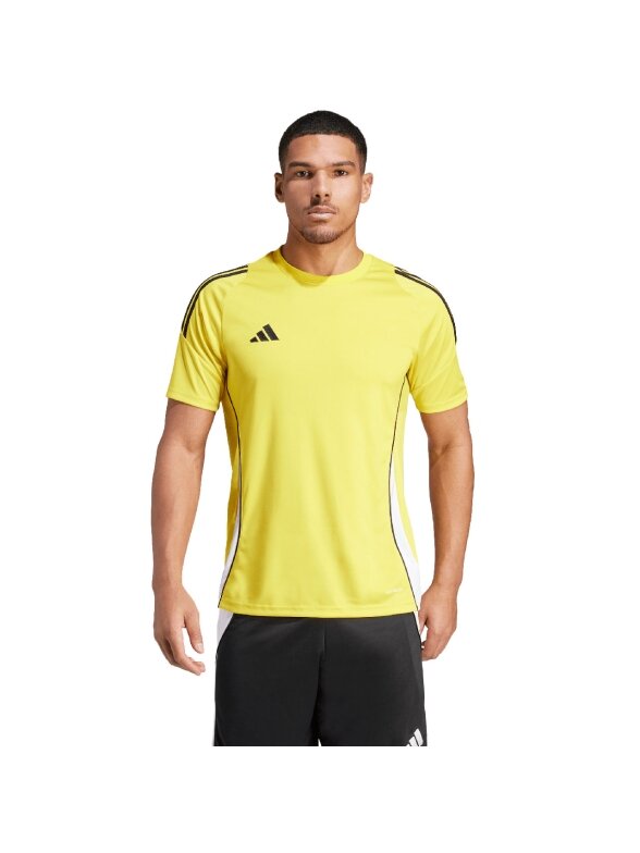 Vyriški marškinėliai Adidas Tiro 24 Jersey geltoni IS1015 2 Vyriški marškinėliai Adidas Tiro 24 Jersey geltoni IS1015 2