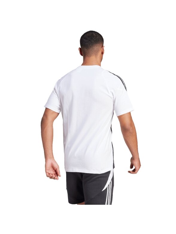 Adidas Tiro 24 Sweat vyriški marškinėliai balti IR9353 1 Adidas Tiro 24 Sweat vyriški marškinėliai balti IR9353 1