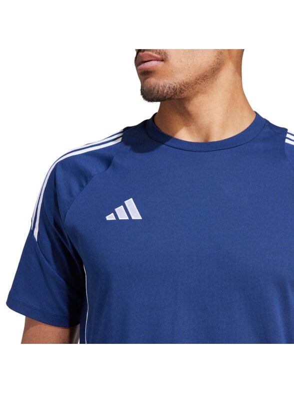 Adidas Tiro 24 Sweat vyriški marškinėliai, mėlyni IR9347 4 Adidas Tiro 24 Sweat vyriški marškinėliai, mėlyni IR9347 4