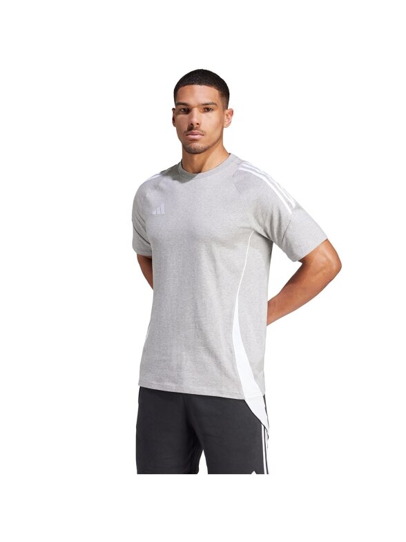 Adidas Tiro 24 Sweat vyriški marškinėliai, pilki IR9348 2 Adidas Tiro 24 Sweat vyriški marškinėliai, pilki IR9348 2