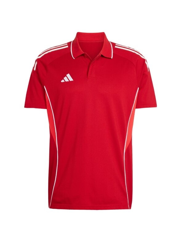 Adidas Tiro 25 Competition Polo marškiniai vyrams raudoni JY1805 1 Adidas Tiro 25 Competition Polo marškiniai vyrams raudoni JY1805 1