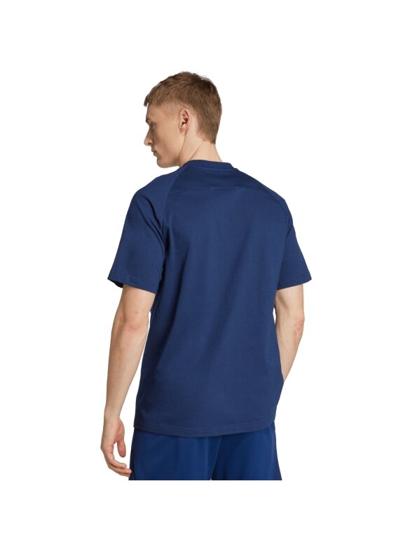 adidas Tiro 25 Tee Travel vyrams tamsiai mėlyna JY5949 2 adidas Tiro 25 Tee Travel vyrams tamsiai mėlyna JY5949 2
