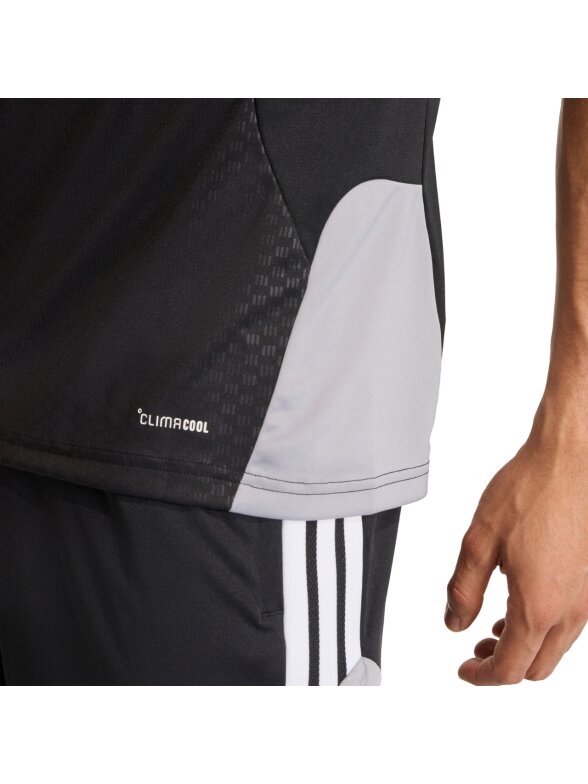 adidas Tiro 26 Competition Sleeveless Jersey marškinėliai vyrams juodi JX4253 5