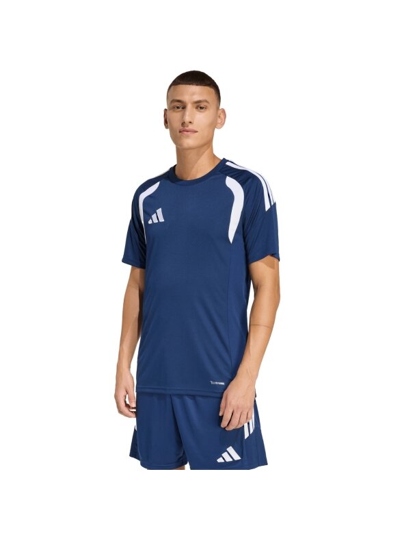 Adidas Tiro 26 League Jersey marškinėliai vyrams tamsiai mėlyni KB1360 Adidas Tiro 26 League Jersey marškinėliai vyrams tamsiai mėlyni KB1360