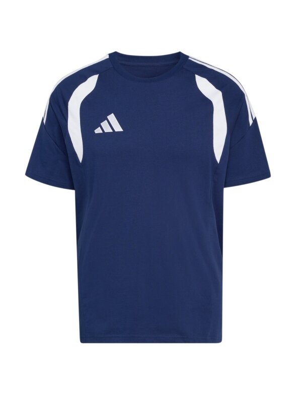 Adidas Tiro 26 League Tee vyriški marškinėliai tamsiai mėlyni JY7187 1 Adidas Tiro 26 League Tee vyriški marškinėliai tamsiai mėlyni JY7187 1