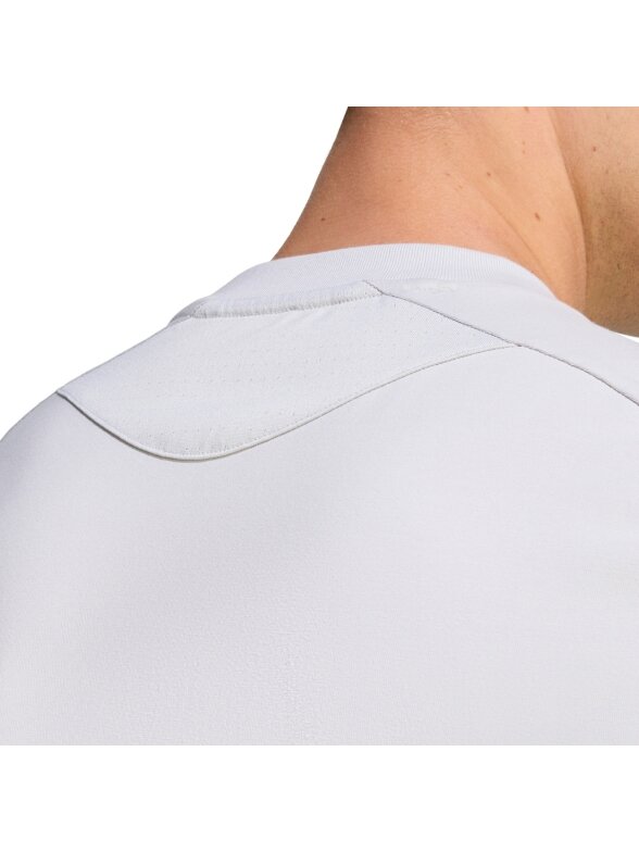 adidas Tiro 26 Travel Tee marškinėliai vyrams šviesiai pilki KD1120 4
