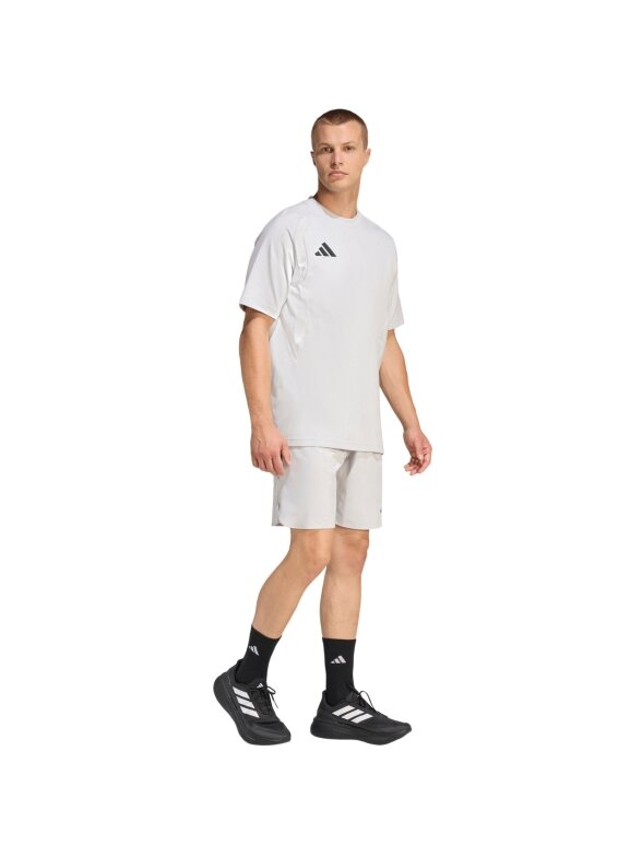 adidas Tiro 26 Travel Tee marškinėliai vyrams šviesiai pilki KD1120 5 adidas Tiro 26 Travel Tee marškinėliai vyrams šviesiai pilki KD1120 5