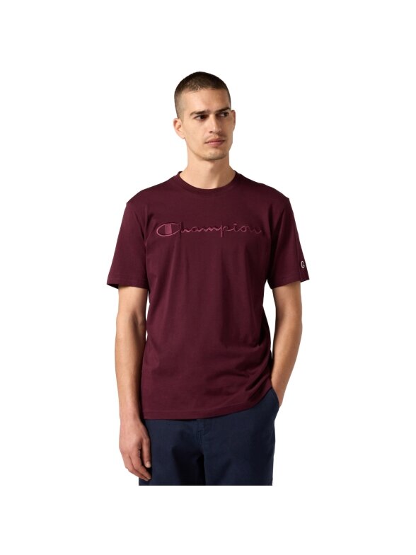 Vyrų čempionas SS Tee bordo 220273 RS522