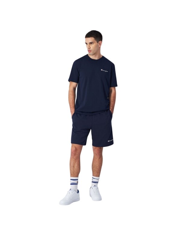 Champion SS Tee vyriški marškiniai, tamsiai mėlyni 220264 BS501 3