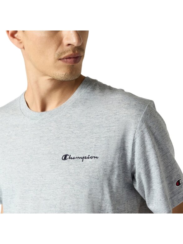 Champion SS Tee vyriški marškiniai, pilki 221798 EM021 3