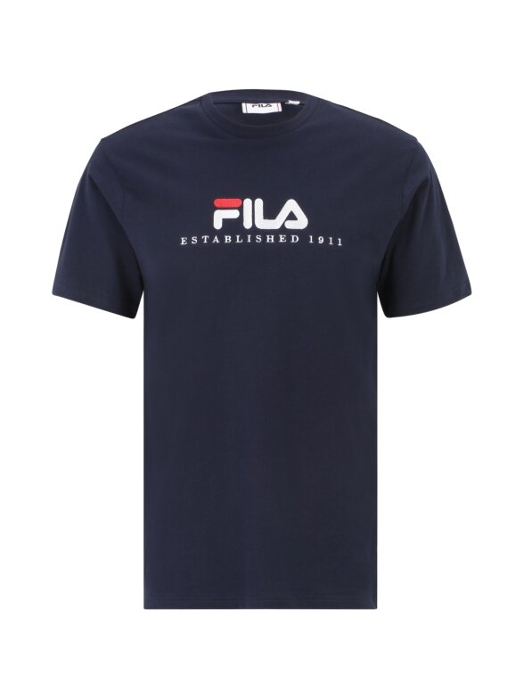 Fila Bedburg vyriški marškinėliai, tamsiai mėlyni FAU0147 50004 Fila Bedburg vyriški marškinėliai, tamsiai mėlyni FAU0147 50004