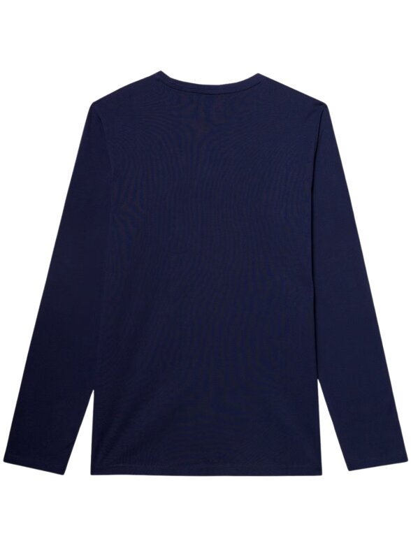 4F Vyriški marškiniai Longsleeve M375 tamsiai mėlyni 4FWMM00TLONM375 31S 2 4F Vyriški marškiniai Longsleeve M375 tamsiai mėlyni 4FWMM00TLONM375 31S 2