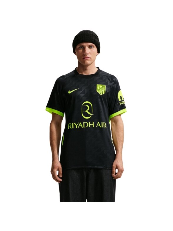 Nike Atlético Madrid 2026/27 Stadium Away vyrų juodi marškinėliai II1932 011 Nike Atlético Madrid 2026/27 Stadium Away vyrų juodi marškinėliai II1932 011