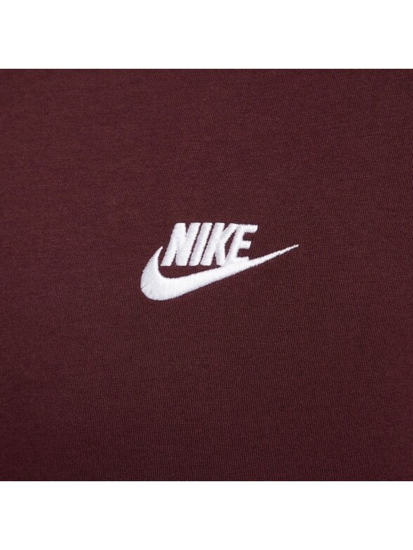Nike vyriški marškinėliai Club Tee bordiniai AR4997 652 3 Nike vyriški marškinėliai Club Tee bordiniai AR4997 652 3