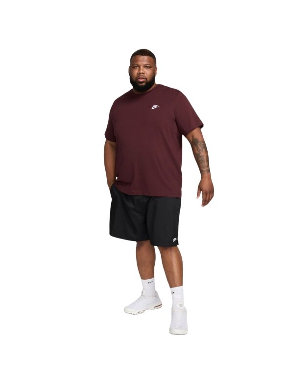 Nike vyriški marškinėliai Club Tee bordiniai AR4997 652 5