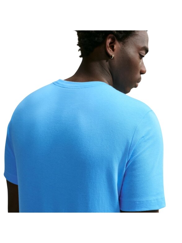 Vyriški marškinėliai Nike Club Tee šviesiai mėlyni AR4997 497 3