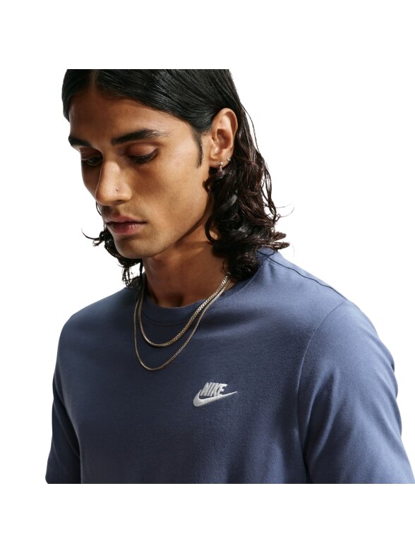 Nike vyriški marškinėliai Club Tee juodi AR4997 491 4