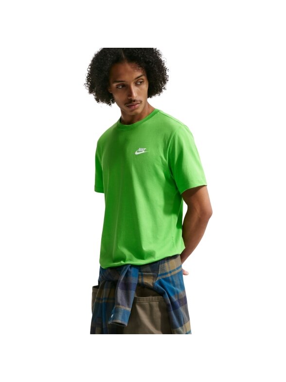 Nike marškinėliai vyrams Club Tee žali AR4997 311 2