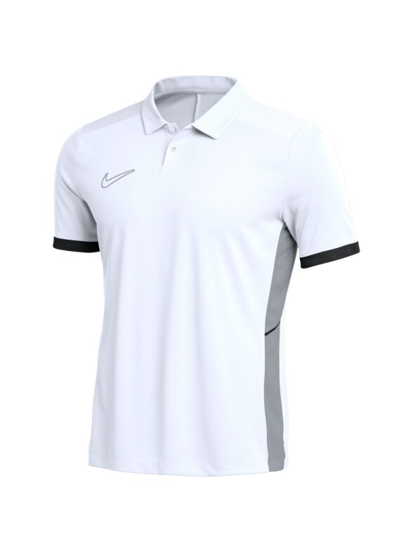 Nike Dri-Fit Academy 25 SS Polo marškinėliai vyrams balti FZ9759 100 Nike Dri-Fit Academy 25 SS Polo marškinėliai vyrams balti FZ9759 100