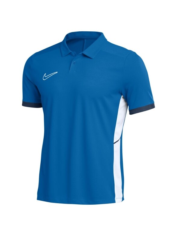 Nike Dri-Fit Academy 25 SS Polo poliesterio marškiniai vyrams mėlyni FZ9759 463 Nike Dri-Fit Academy 25 SS Polo poliesterio marškiniai vyrams mėlyni FZ9759 463