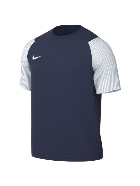 Nike Dri-Fit Academy II vyrams tamsiai mėlyna ir balta marškinėliai HV8160 411 Nike Dri-Fit Academy II vyrams tamsiai mėlyna ir balta marškinėliai HV8160 411