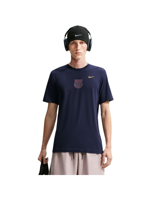Nike FC Barcelona vyriški marškinėliai, tamsiai mėlyni, IQ5030 498 Nike FC Barcelona vyriški marškinėliai, tamsiai mėlyni, IQ5030 498