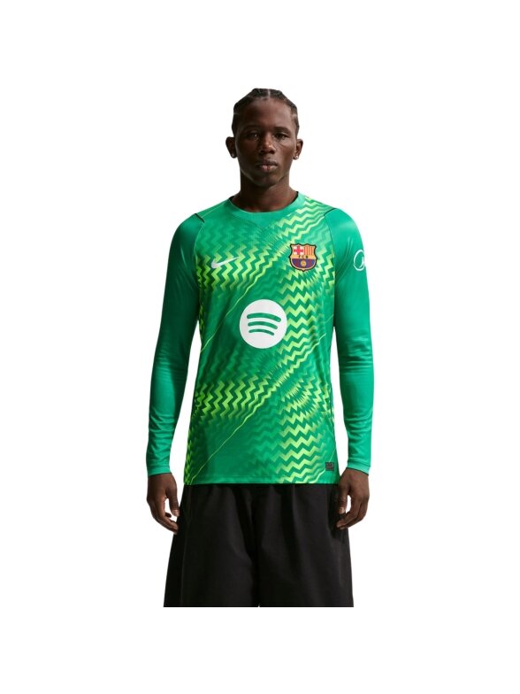 „Nike FC Barcelona“ stadiono vartininko vyrų marškinėliai 2026/27 žalias II1997 324